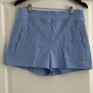 Athleta Trekkie North High Waist Blue Shorts